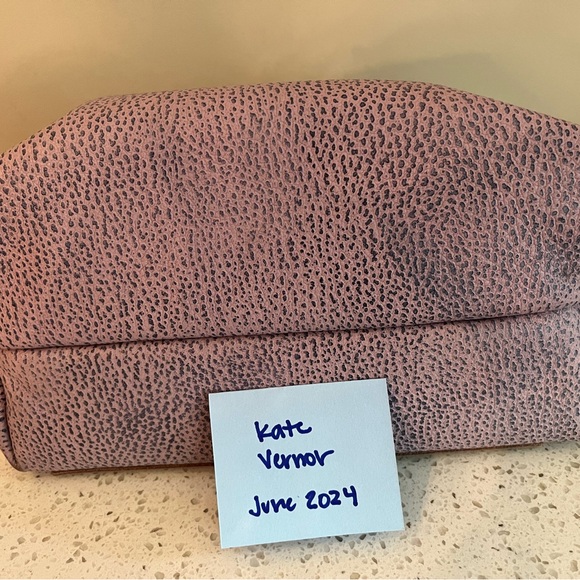 Portland Leather Goods Bundle: Lilac Medium Cross Body and Rancher Wallet - Picture 4 of 7